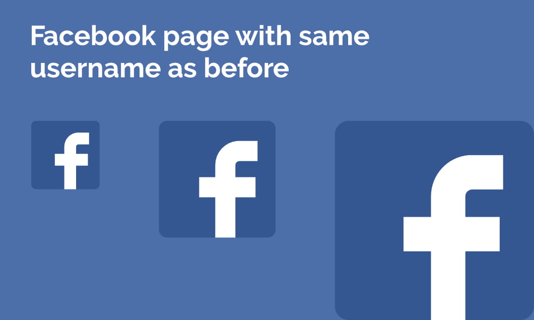 Create a new Facebook Page with your current page username Ahmed Naxeem ...