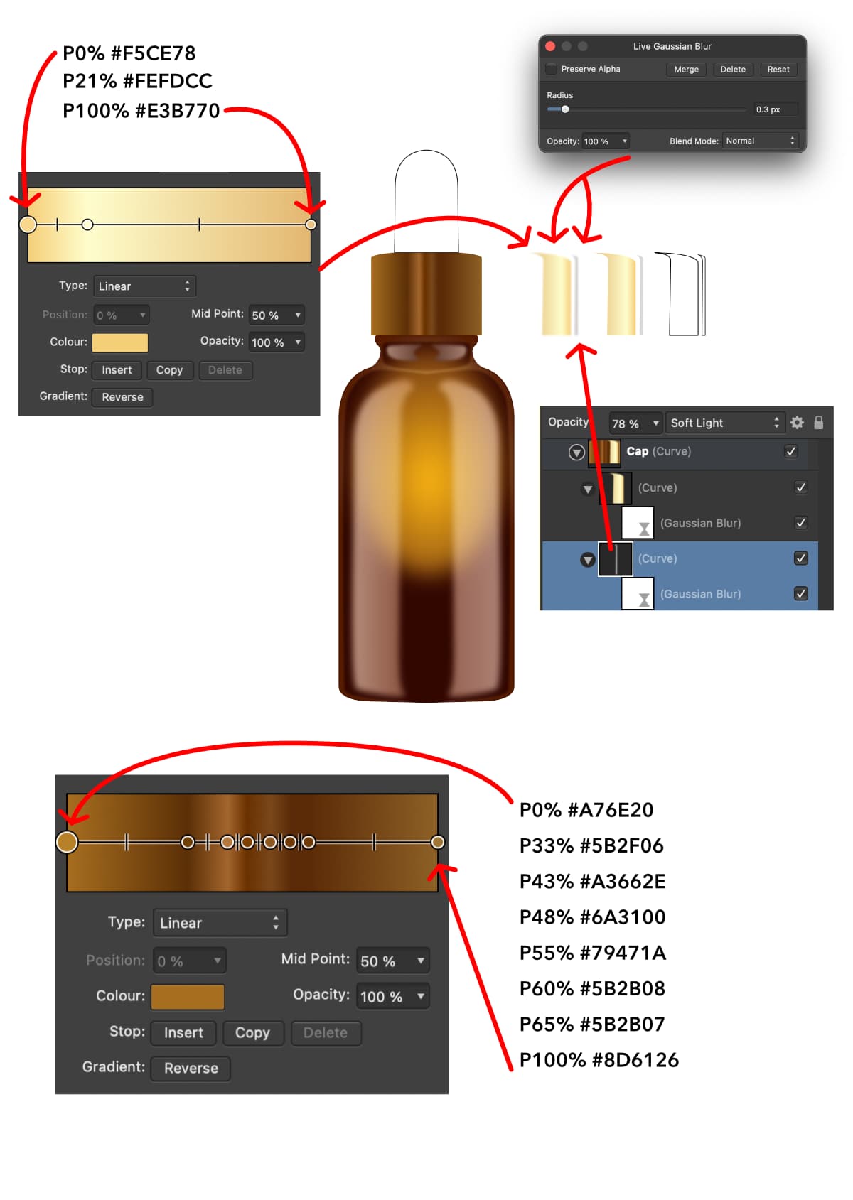 Pilsner Beer Glass Mockup, Compatible With Affinity Designer By ariodsgn